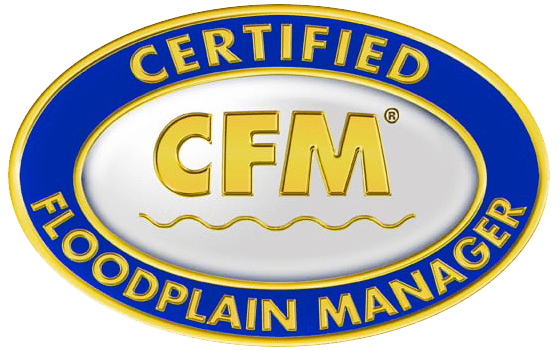 CFM® is a registered trademark of the ASFPM Certified Floodplain Manager program and may only be used by Nationally Accredited Certified Floodplain Managers.
