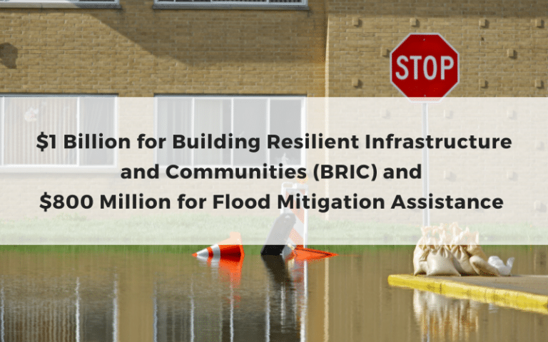 Nearly $2 Billion Available in BRIC, FMA Funding for FY23