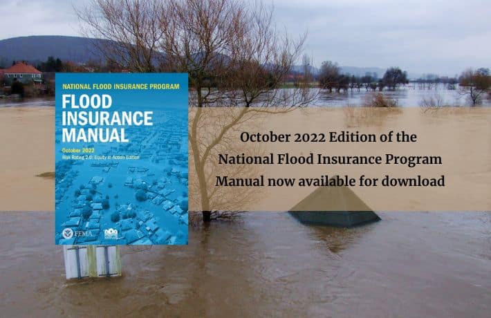 FEMA Releases Latest Edition of the National Flood Insurance Program Manual