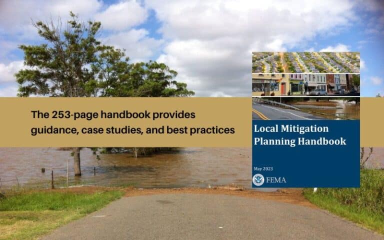 FEMA Releases Updated Local Mitigation Planning Handbook
