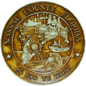Nassau County Florida Gold Coin image